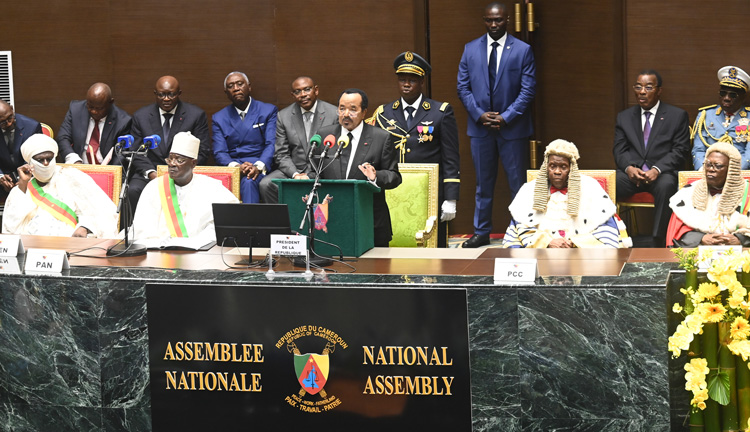 Paul BIYA prete serment